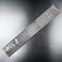 Заготовка для ножа из стали AUS-8 размеры: 250х40х2,5 мм